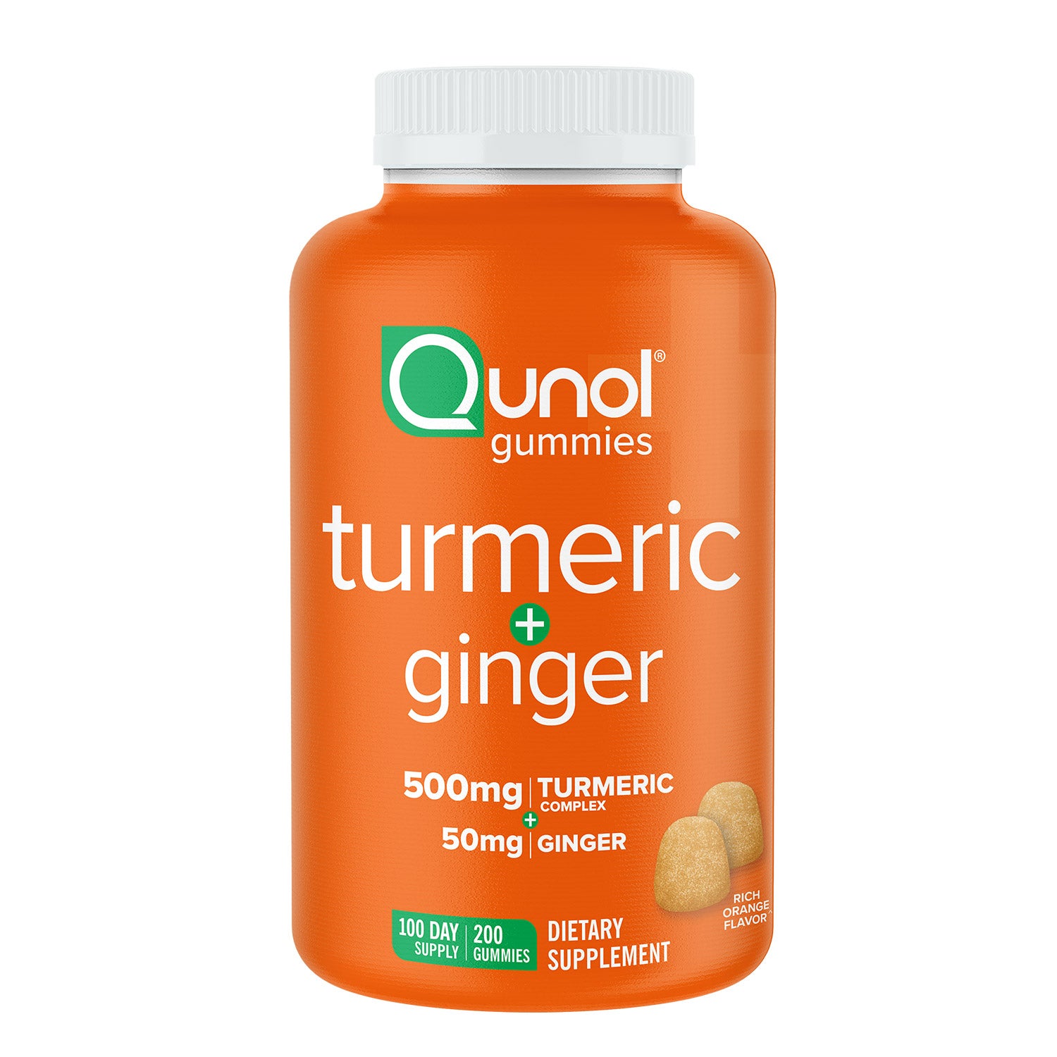 Qunol Turmeric + Ginger Gummies