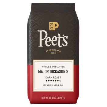 Peet’s Coffee Major Dickason’s Blend Dark Roast Whole Bean Coffee