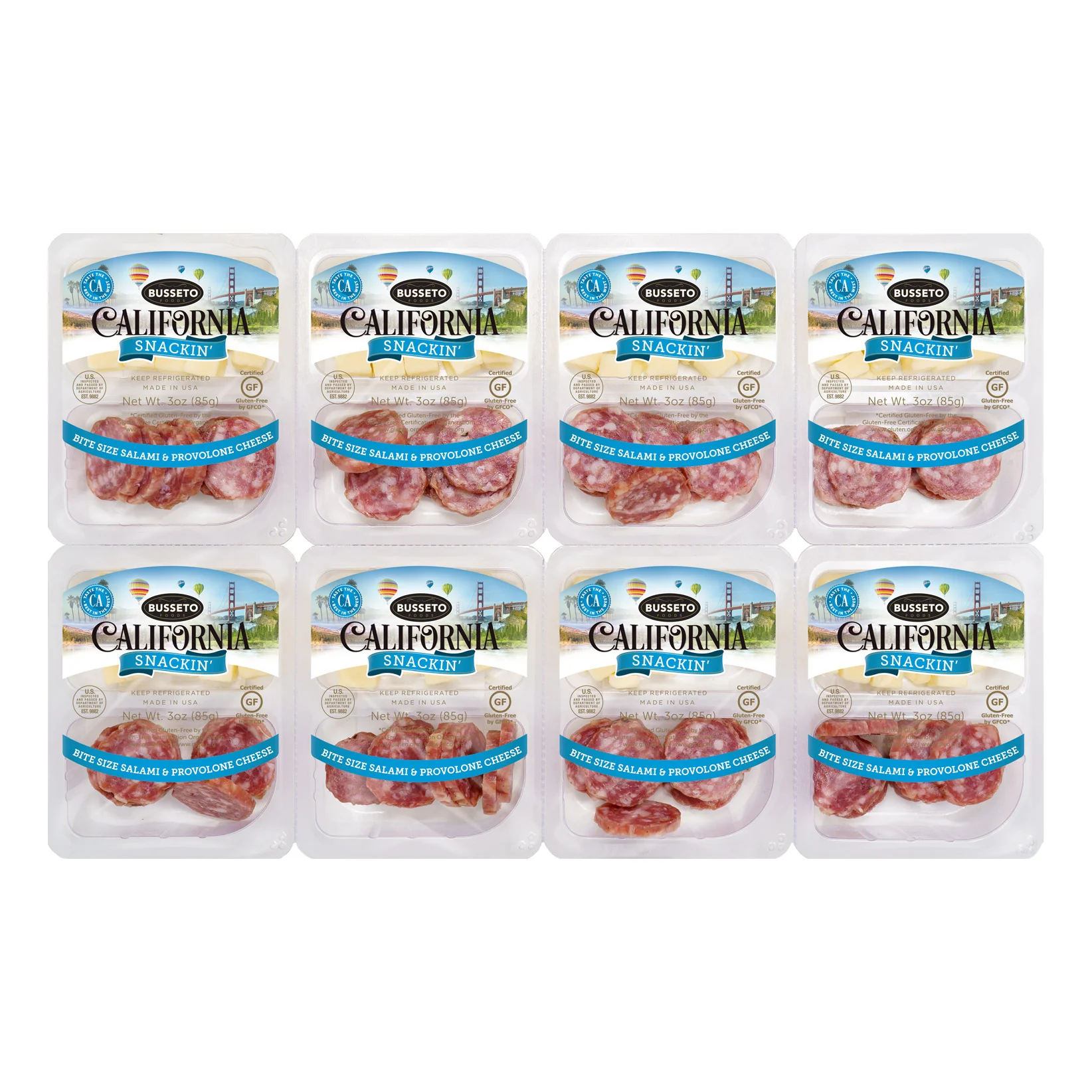 Busseto Salami and Provolone Snack Pack