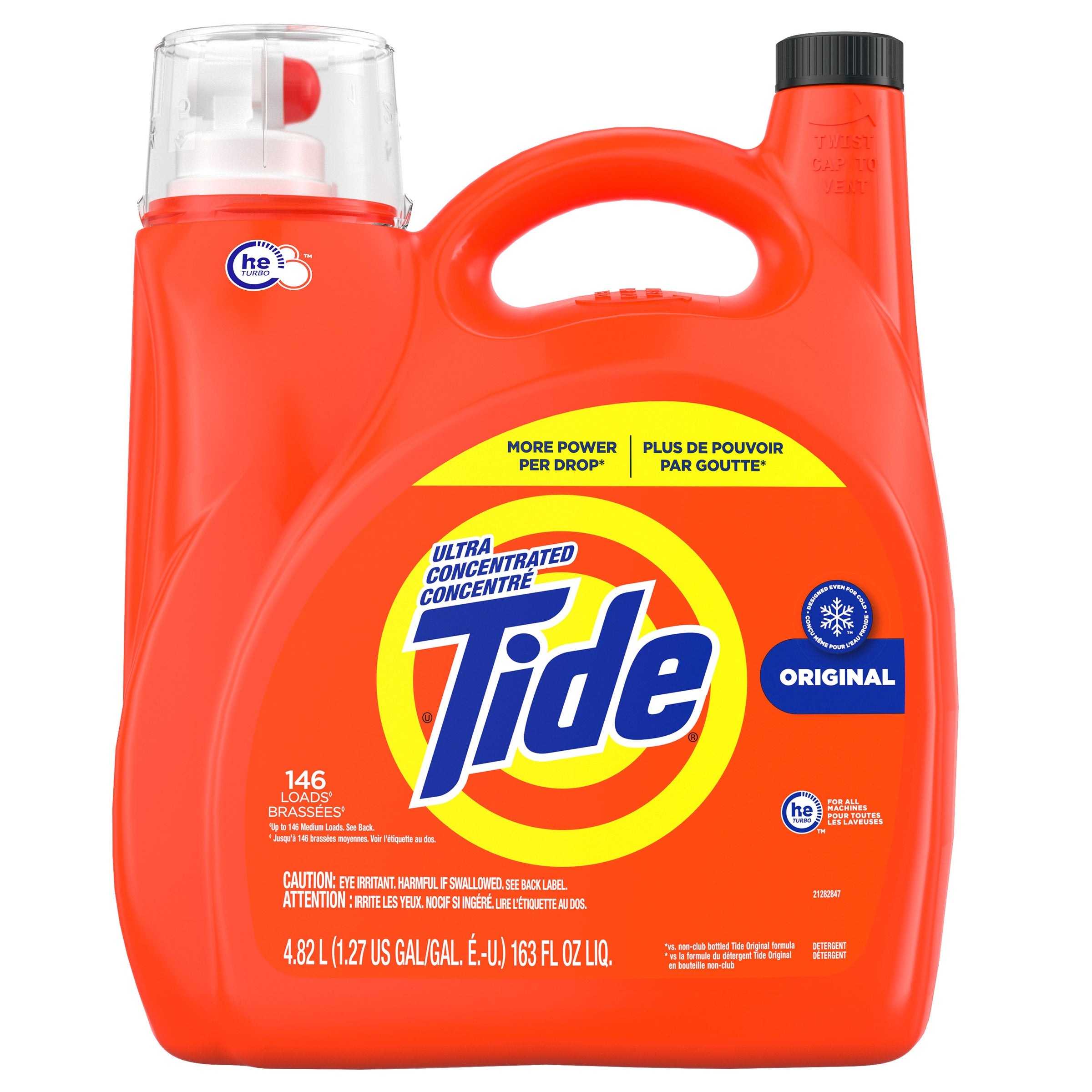 Tide original laundry detergent