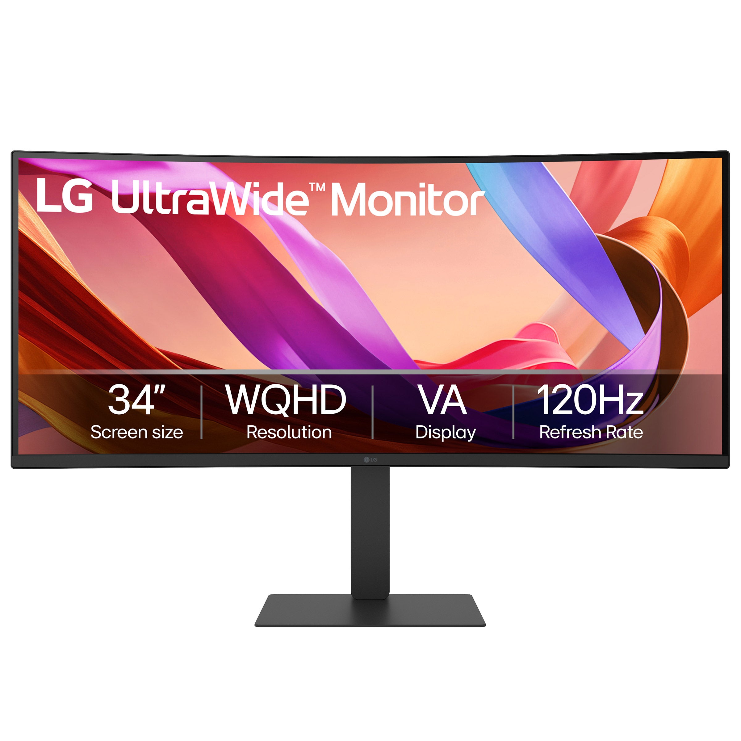 LG 34" WQHD 120Hz Curved Ultrawide Monitor