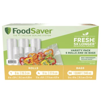 FoodSaver Vacuum Sealer Rolls and Bags