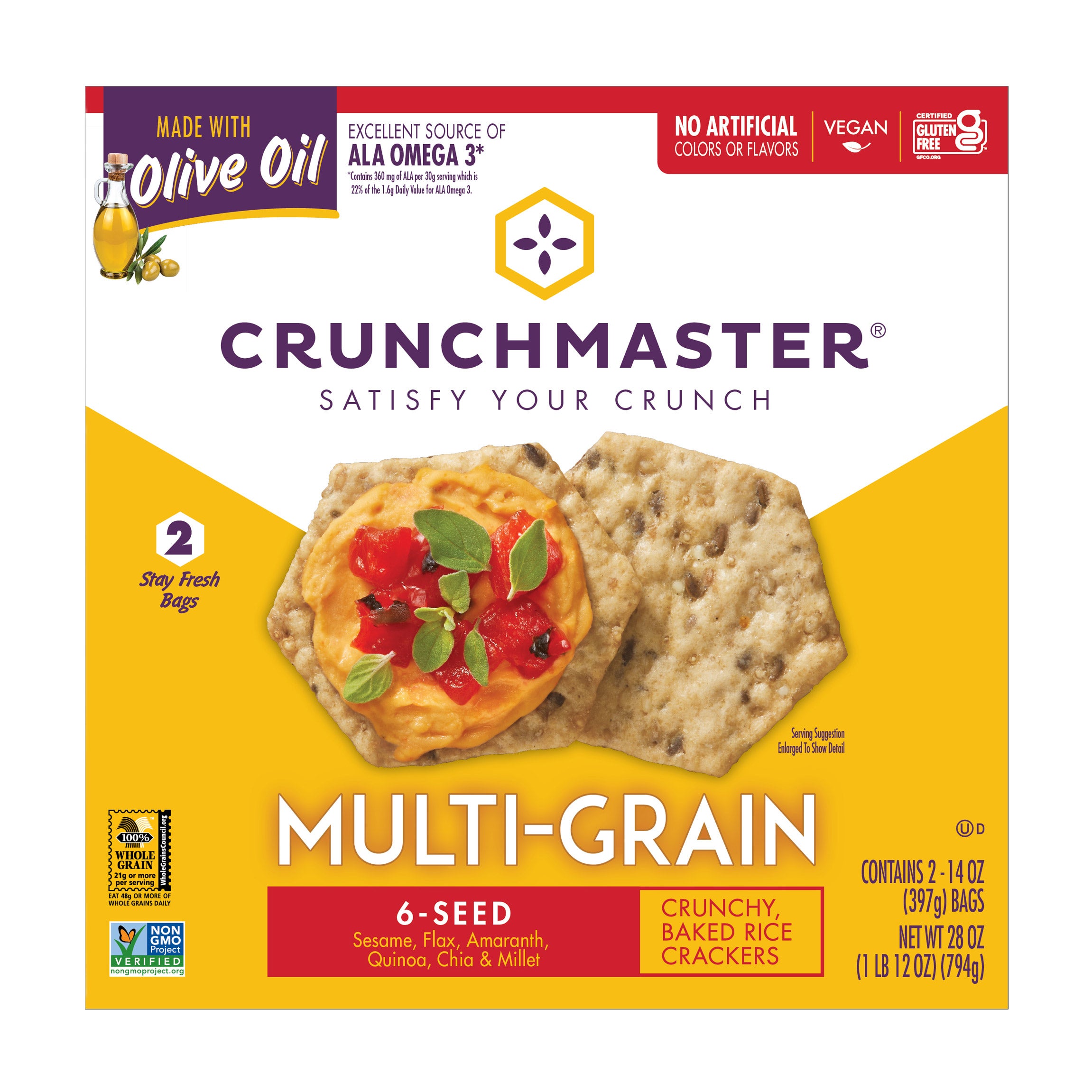 Crunchmaster Multi-Grain Crackers