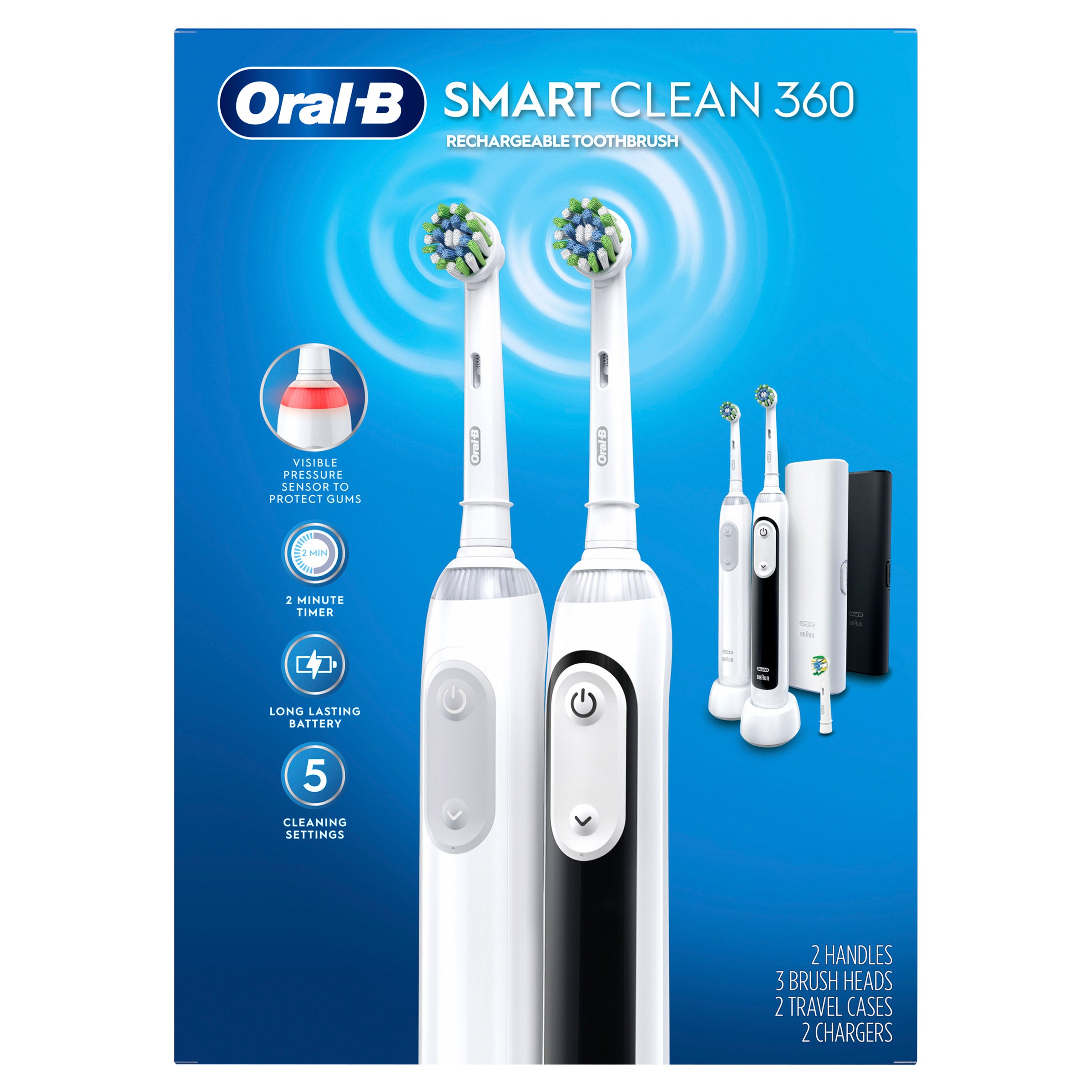 Oral-B Smart Clean 360 Rechargeable Toothbrush