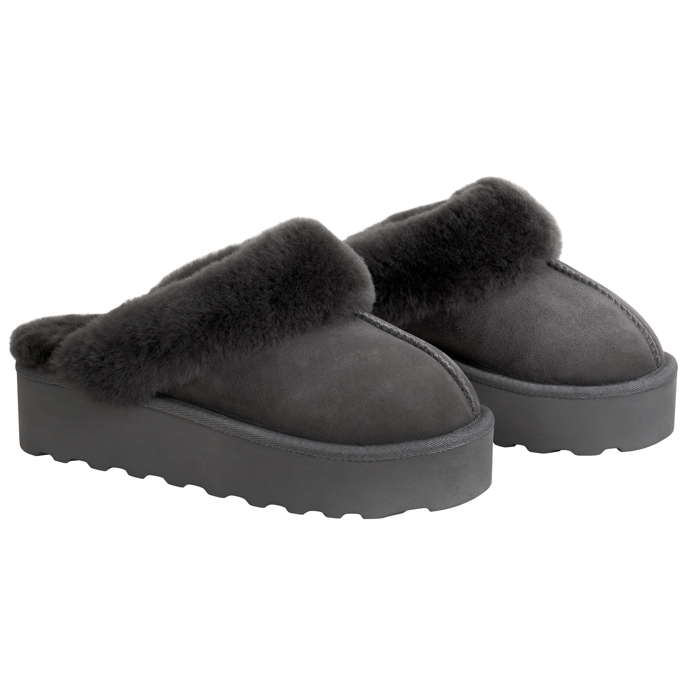 Kirkland Signature Women's Shearling Platform Slipper