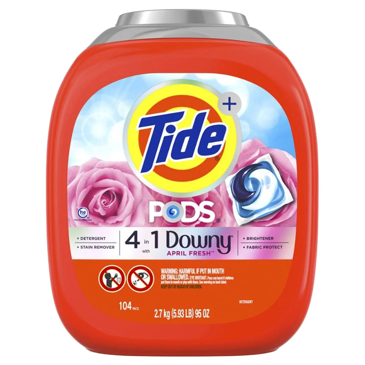 Tide PODS + Downy HE Laundry Detergent