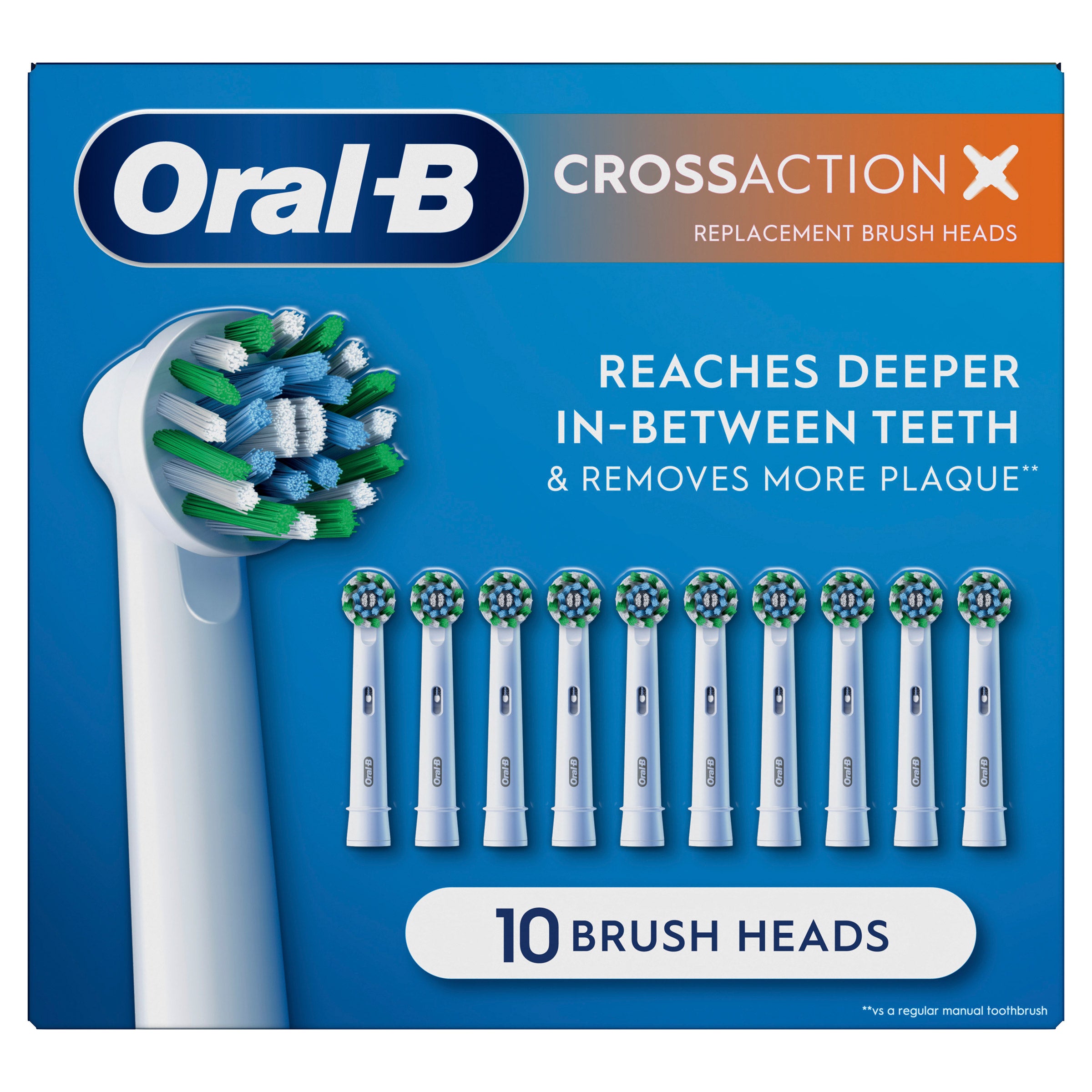Oral-B CrossAction Replacement Brush Heads