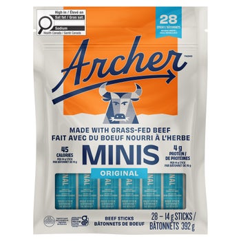 Archer Grass-Fed Beef Sticks Minis
