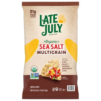 Late July Snacks Organic Multigrain Sea Salt Tortilla Chips