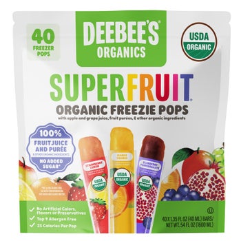 DeeBee's Organics Superfruit Freezie Pops