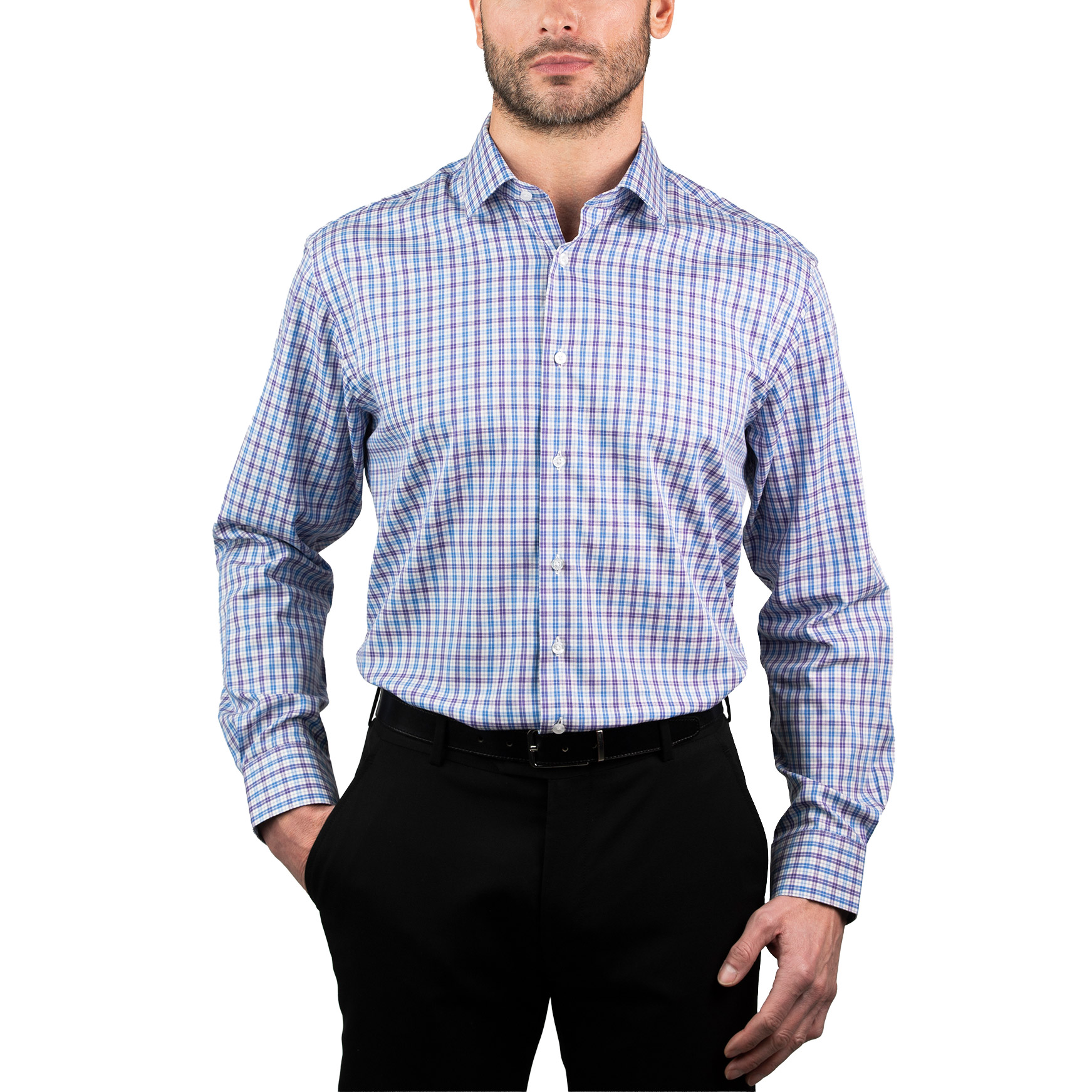 Chaps Men's Button-Up Dress Shirt | Costco