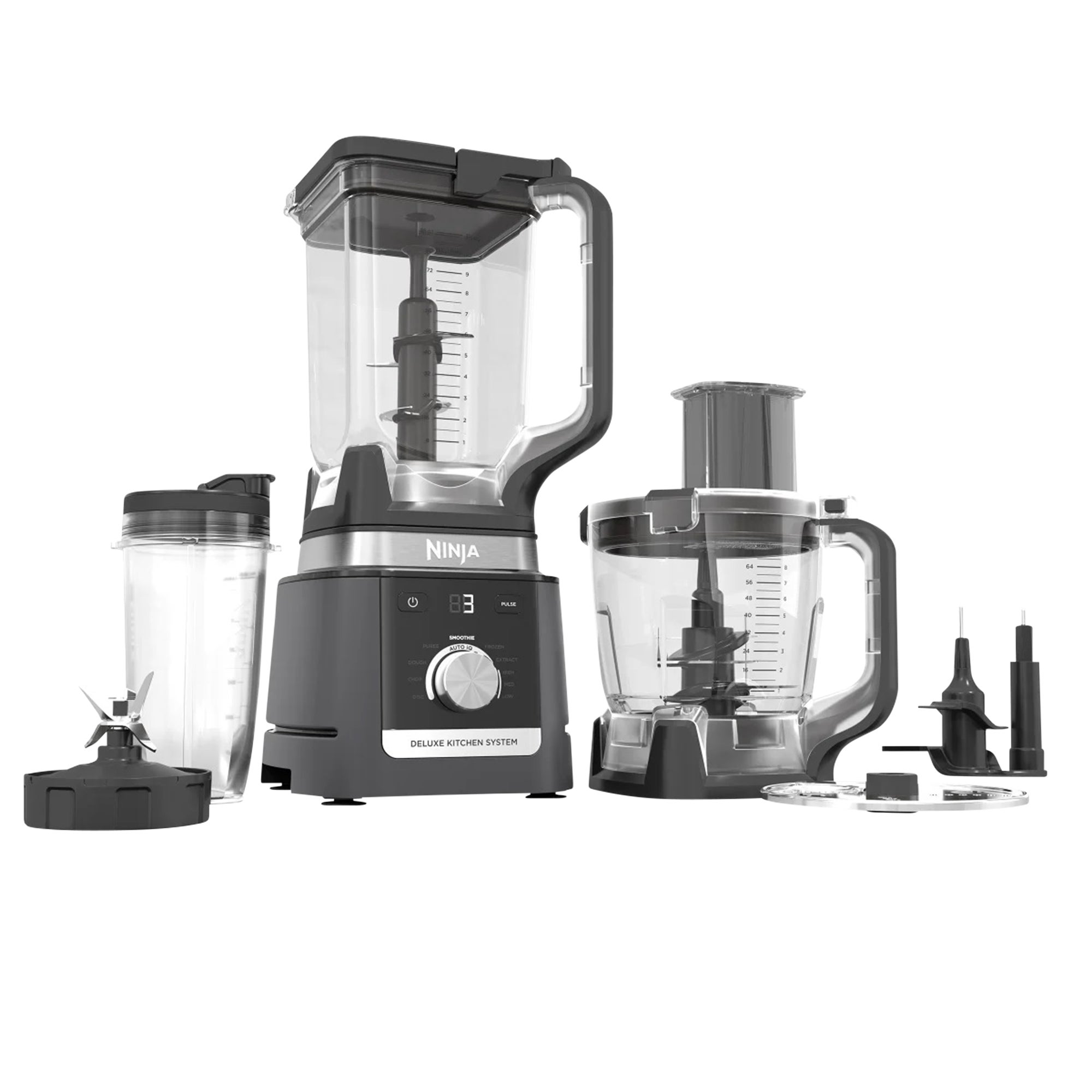 Ninja Deluxe Kitchen System with 2.6 L (88-oz.) Pitcher, 9-Cup
