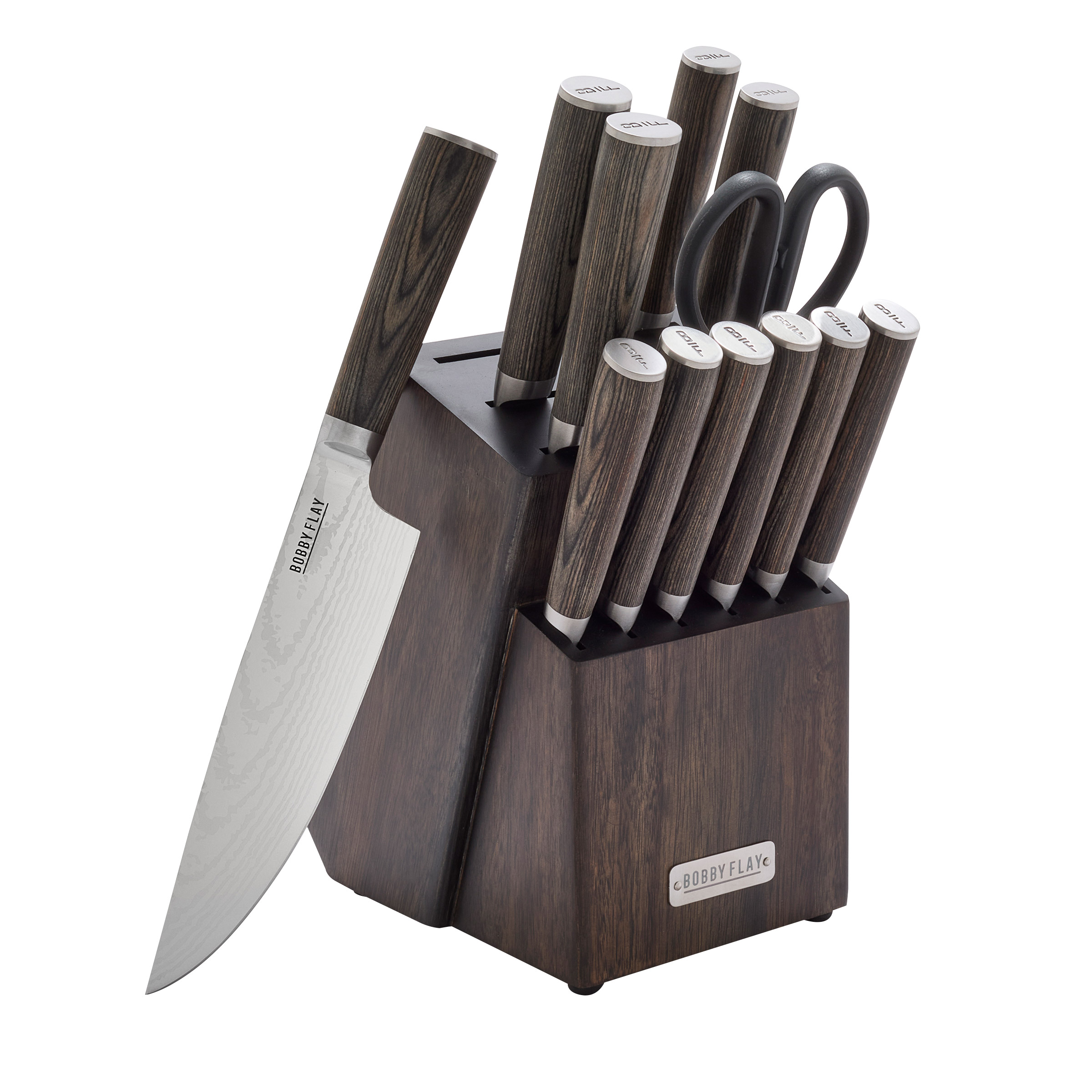 GreenPan Bobby Flay Stainless-steel Knife Block Set, 13-pieces