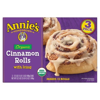 Annie’s Organic Cinnamon Rolls