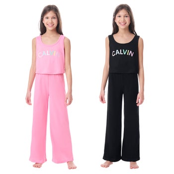 Calvin Klein Youth 4-piece Jersey Pajama Set