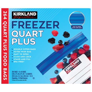 Kirkland Signature Freezer Storage Bags