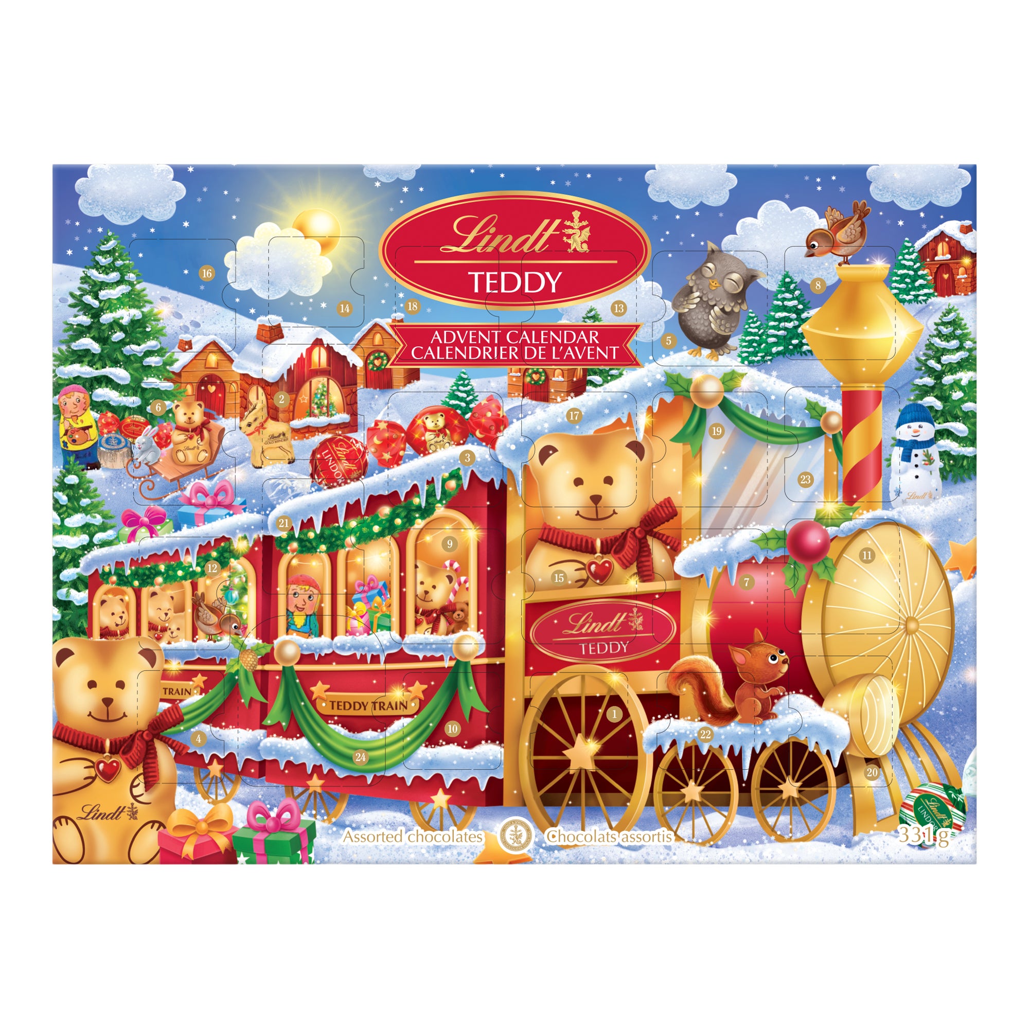 Lindt Teddy Advent Calendar, 331 g | Costco