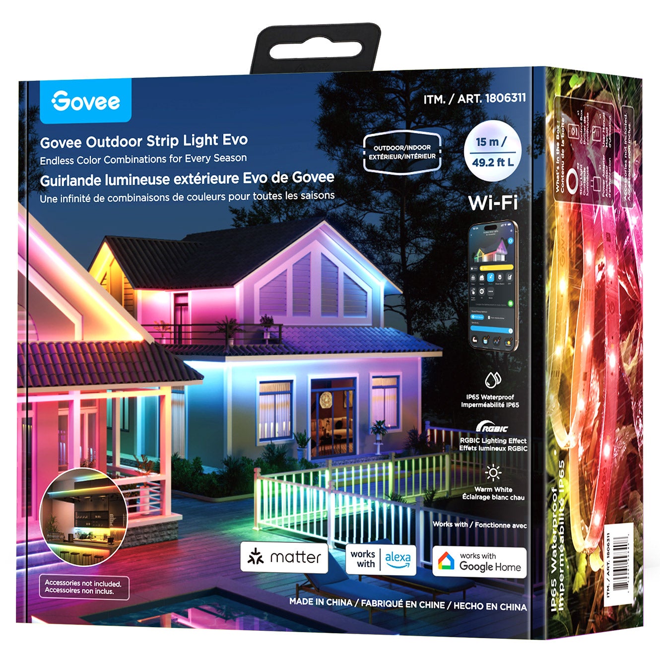 Govee outdoor strip light