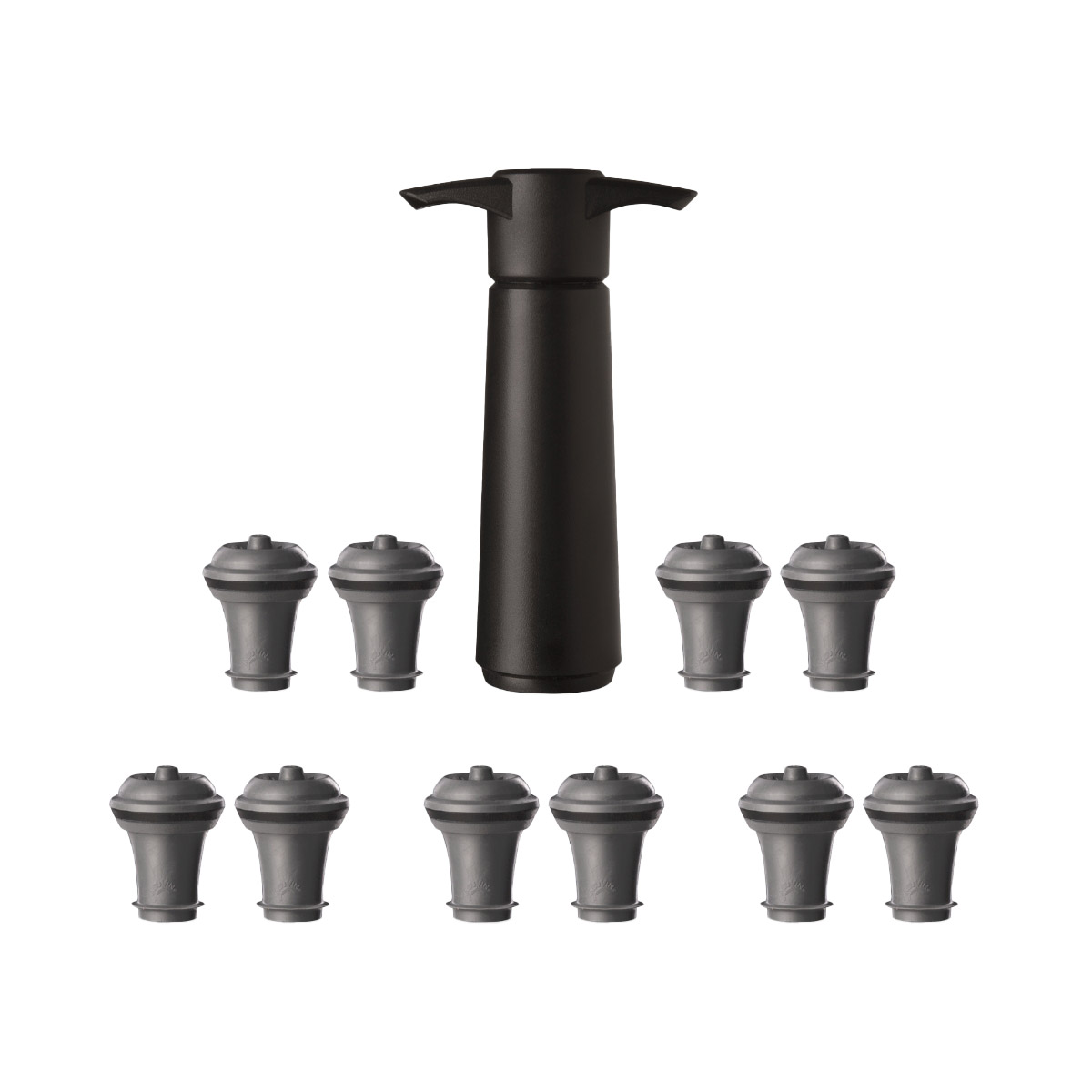 Vacu Vin Wine Saver Set with Stoppers, 11-piece