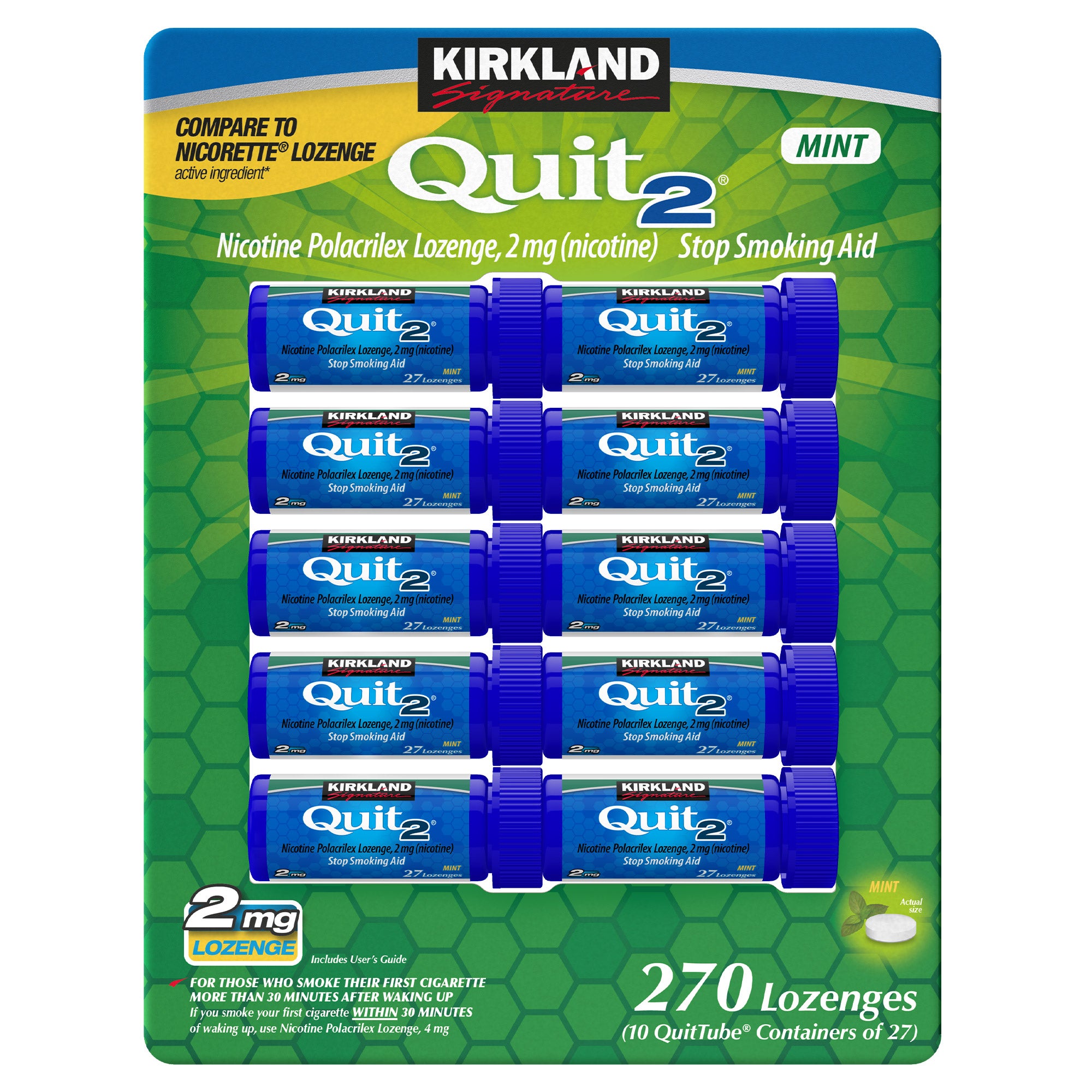 Kirkland Signature Quit Lozenges