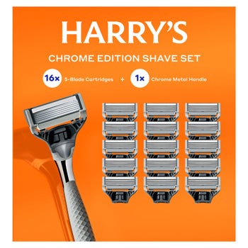Harry's Chrome Edition Shave Set