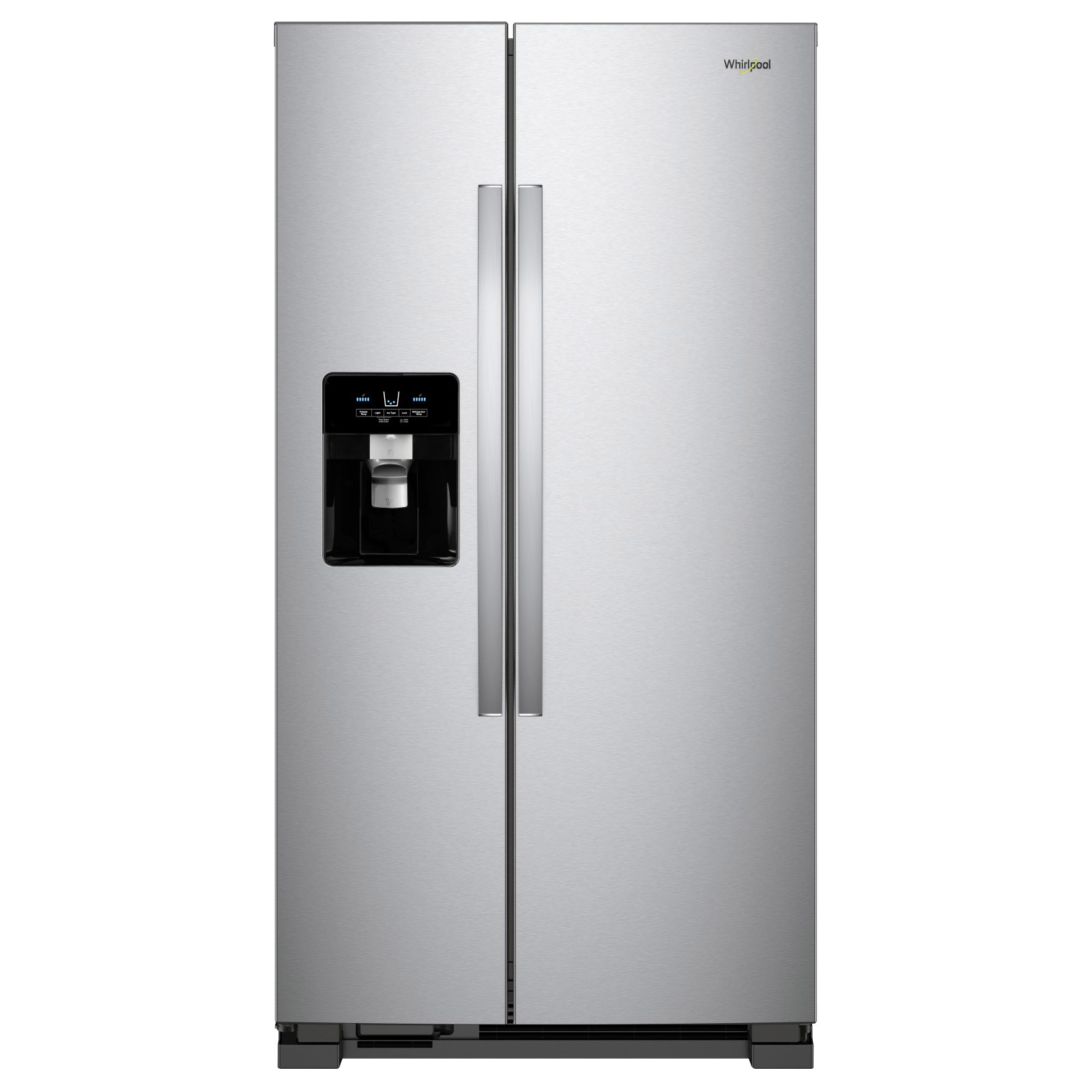 Whirlpool 33 in 21.4 cu ft. Side-by-Side Refrigerator with Exterior Ice and Water Dispenser