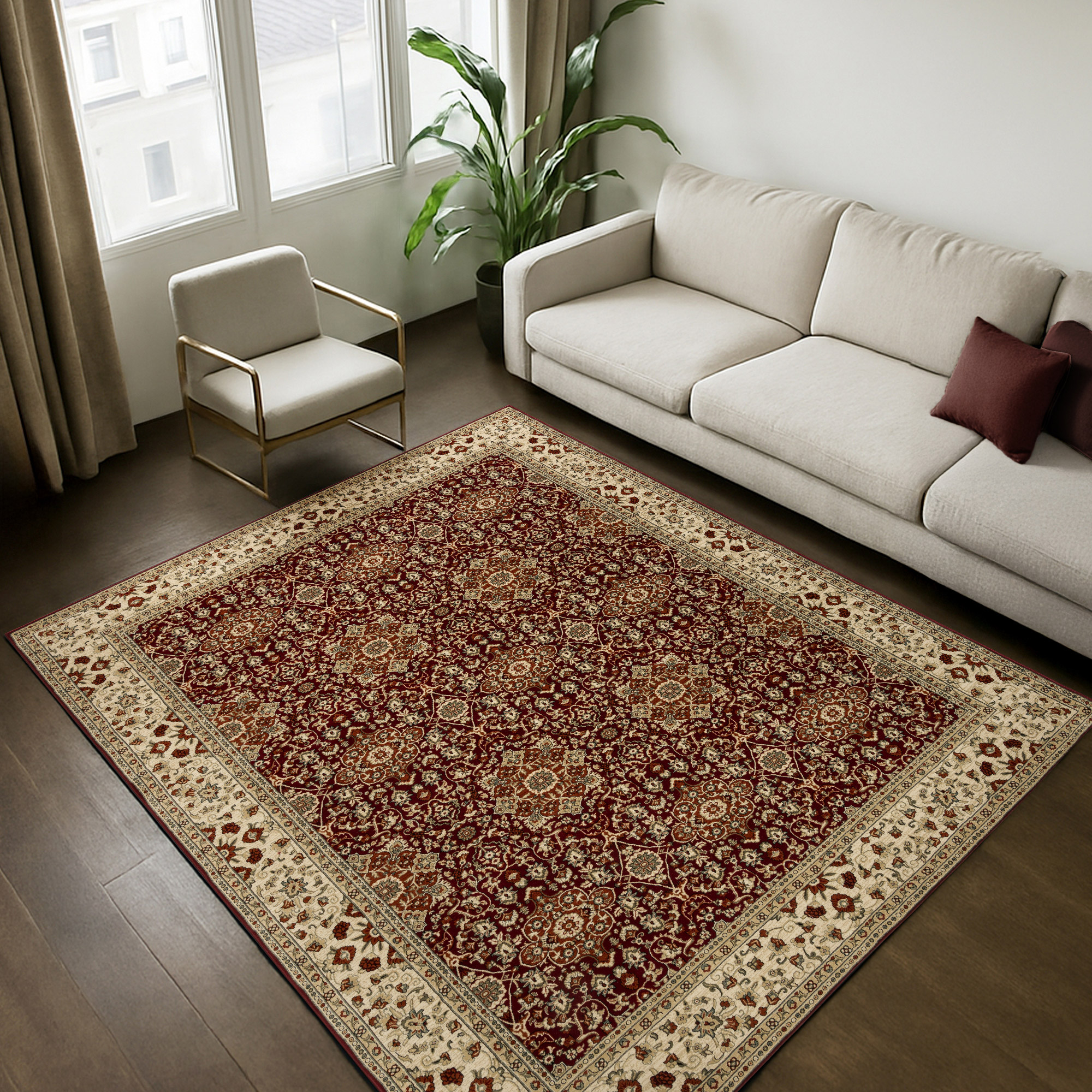 ACME Furniture TRIGON RUG 200×140 ACME Furniture TRIGON RUG 200×140 10x13FT Washable Vintage