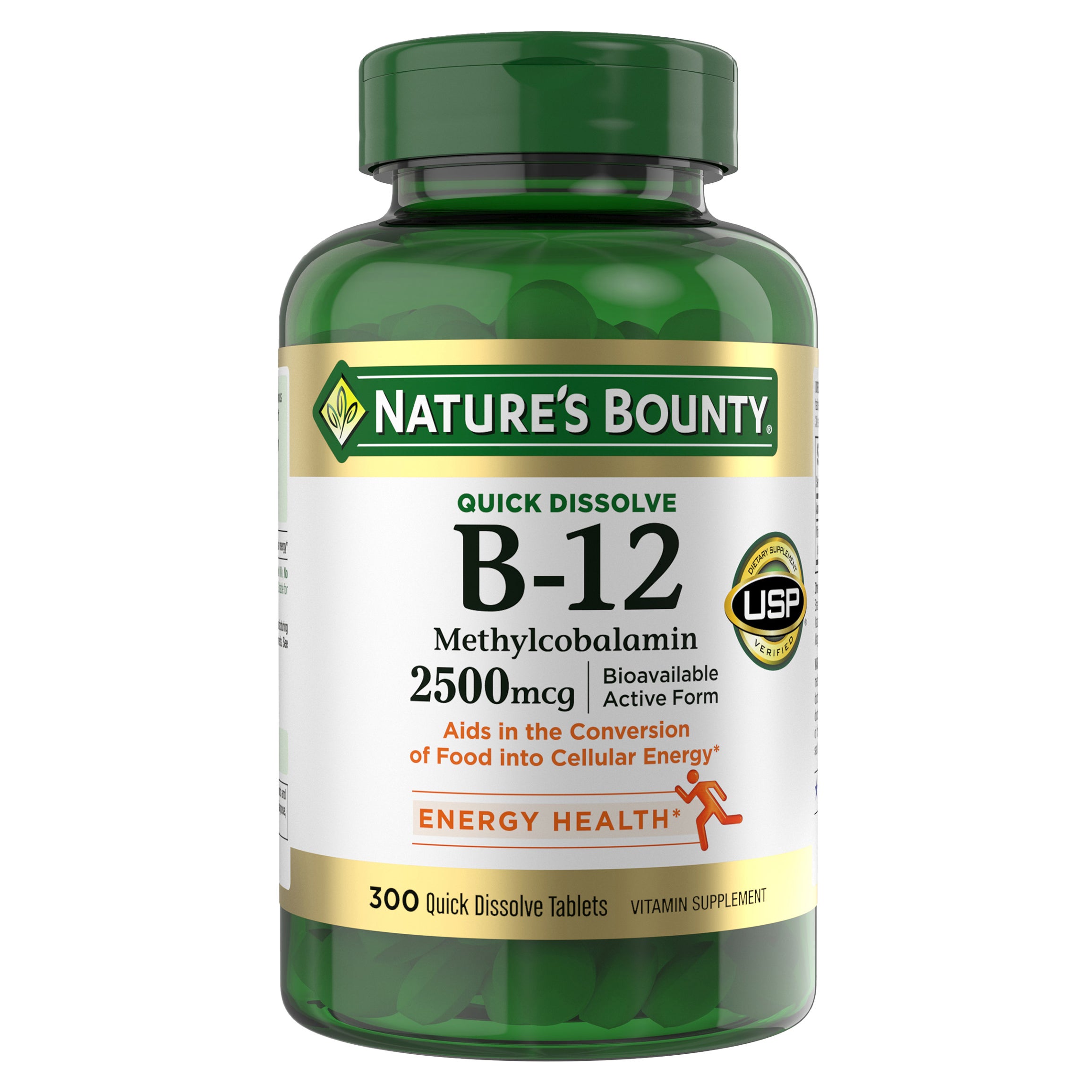 **Nature’s Bounty** Vitamin B-12, 2500 mcg, 300 ct