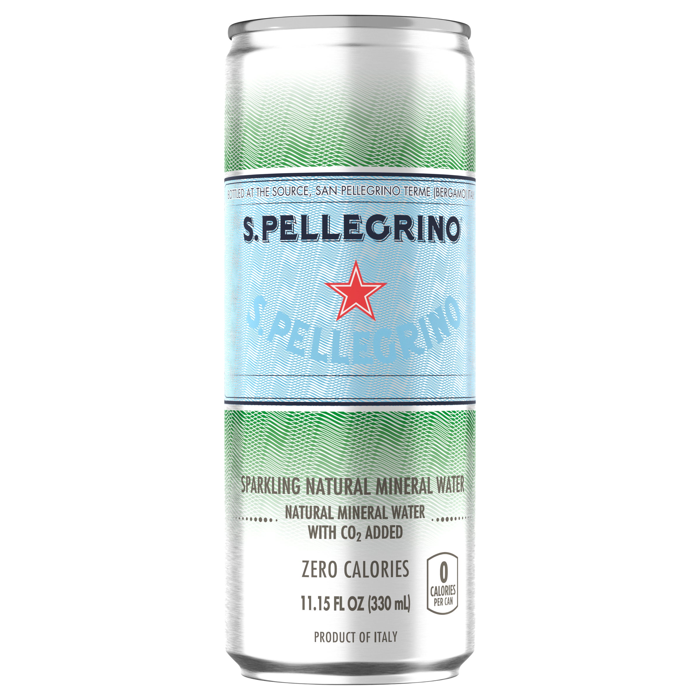 **S.Pellegrino** Mineral Water, Sparkling Natural, 11.15 fl oz, 24 ct