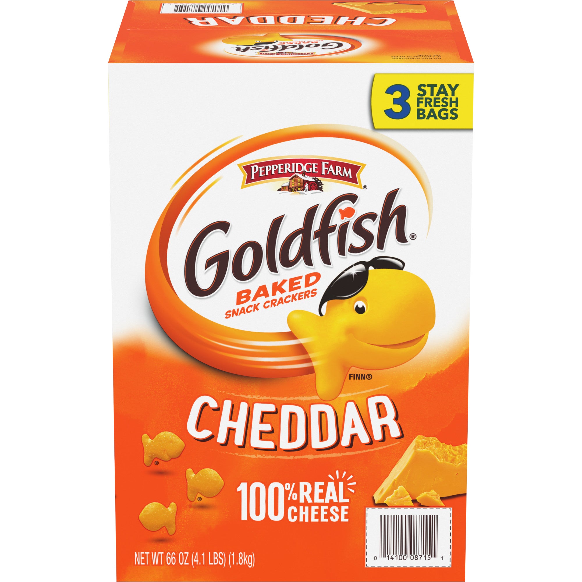 **Goldfish** Baked Snack Crackers, Cheddar, 66 oz