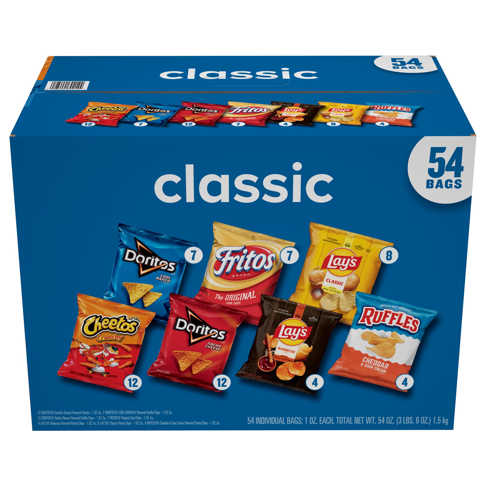 **Frito-Lay** Classic Mix, Variety, 1 oz, 54 ct