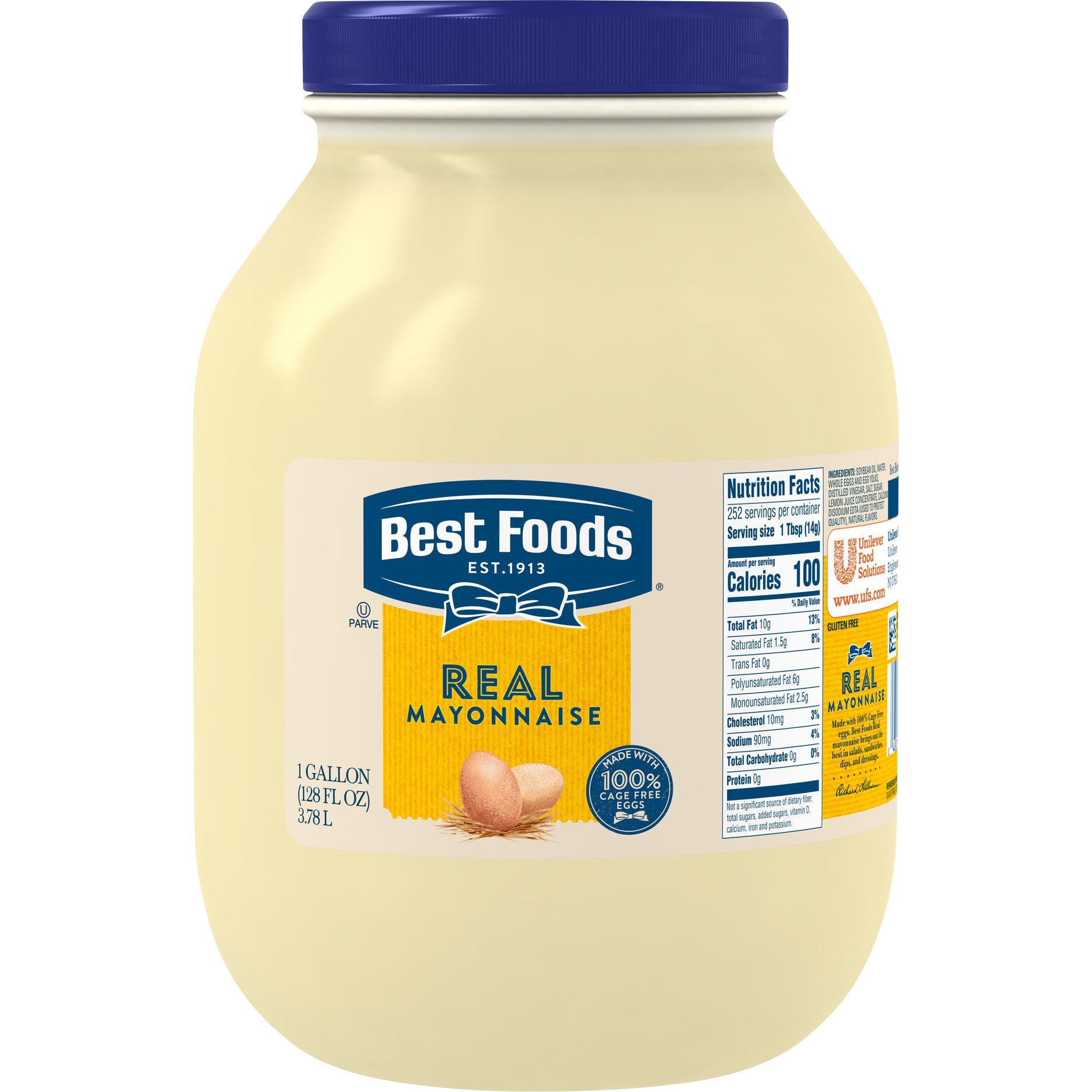 **Best Foods OR Hellmann's** Real Mayonnaise, 1 Gallon