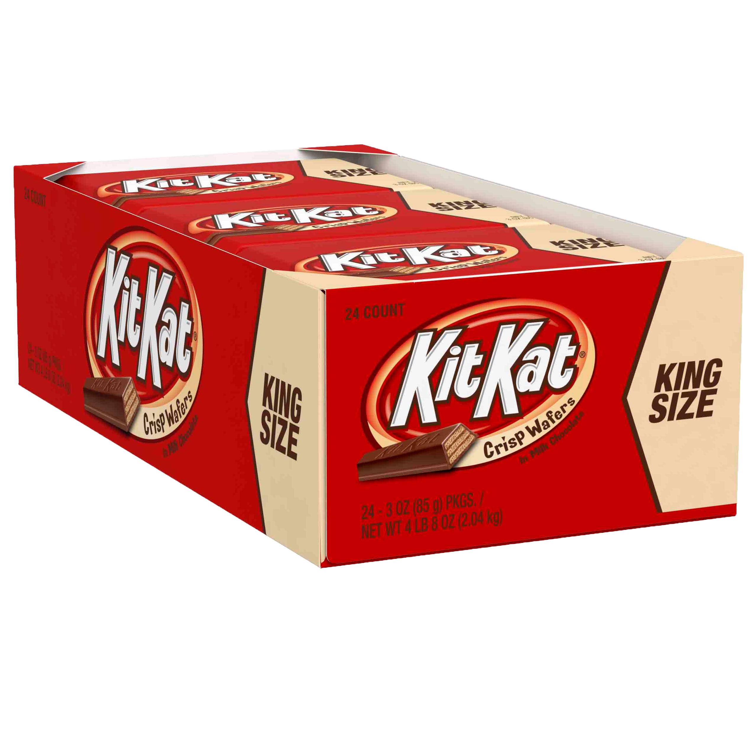 **Kit Kat** King Size, 3 oz, 24 ct