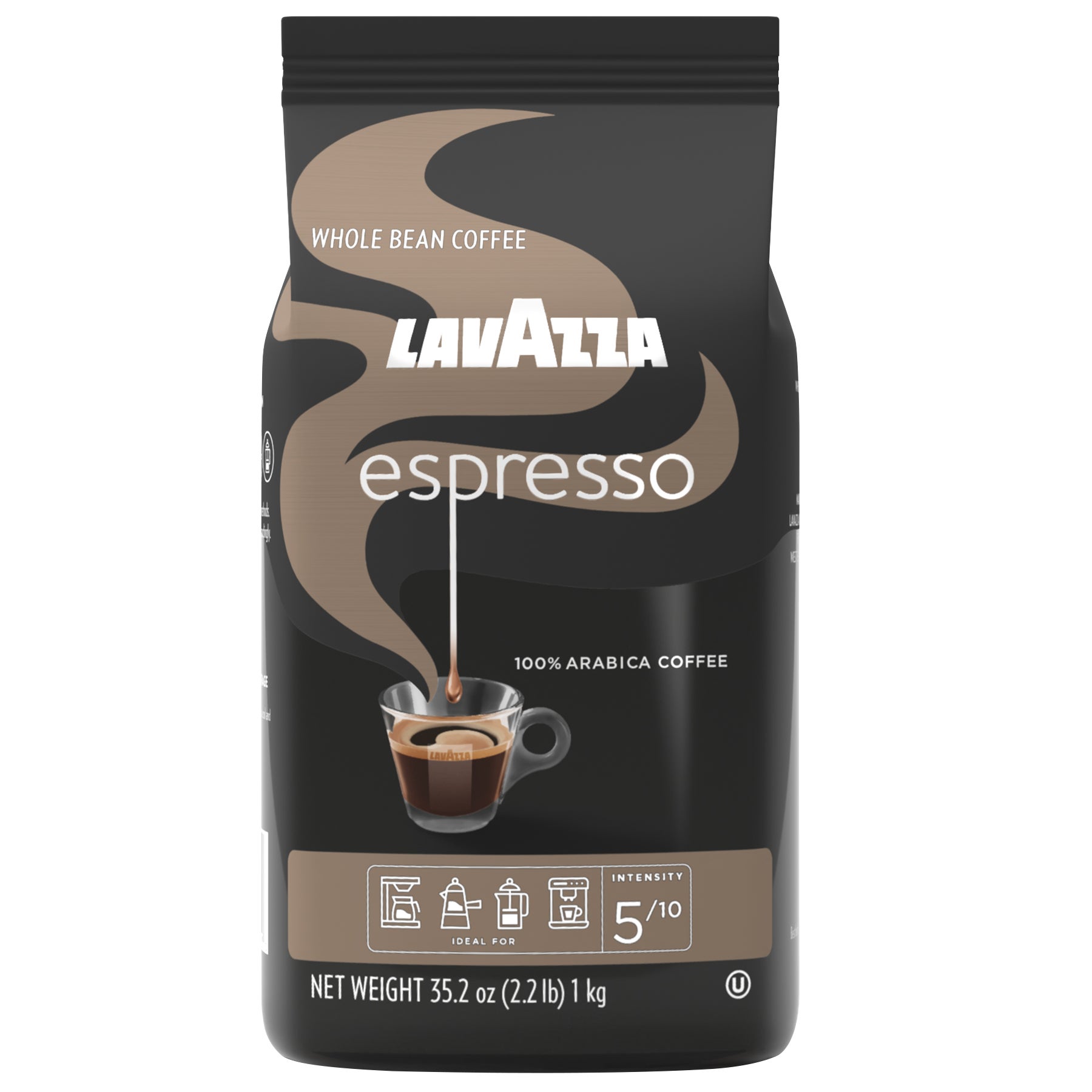 **Lavazza** Espresso Italiano Whole Bean Coffee, Medium Roast, 2.2 lbs