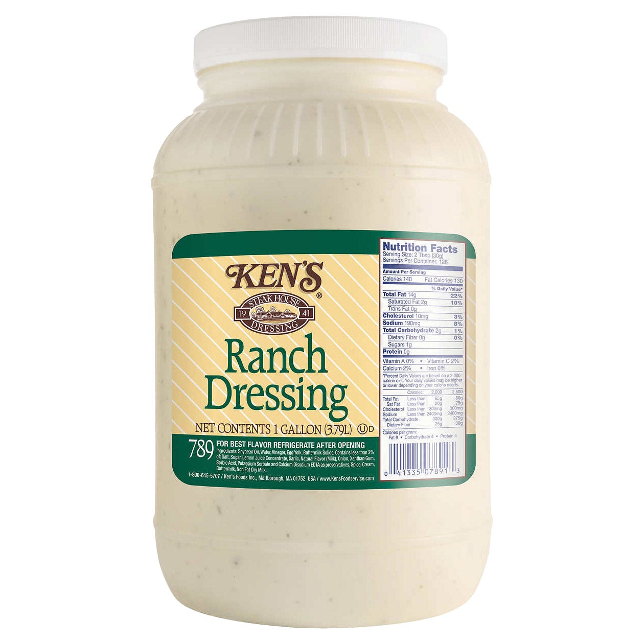 **Ken's** Ranch Dressing, 1 Gallon