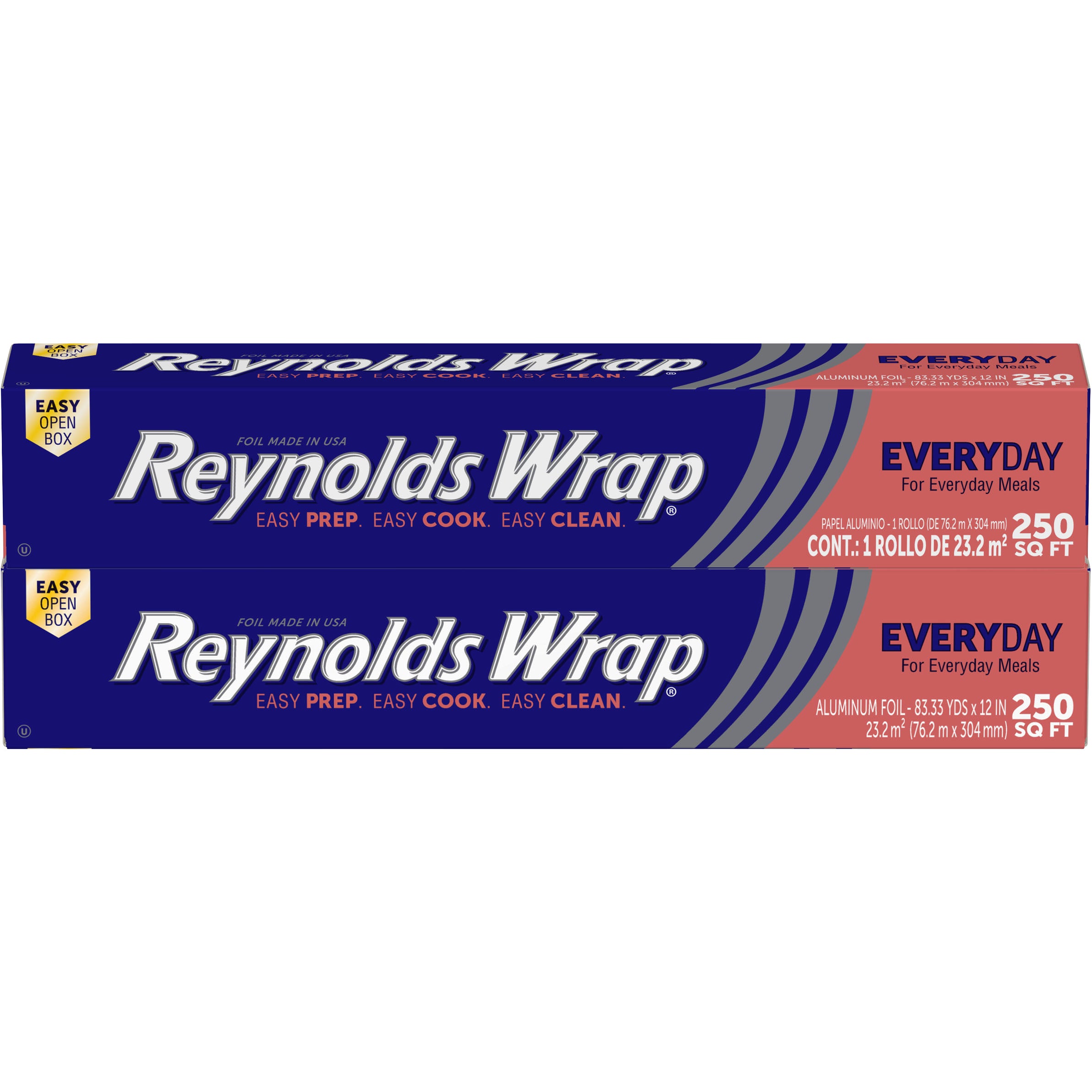 **Reynolds Wrap** Aluminum Foil, 250 sq ft, 2 ct