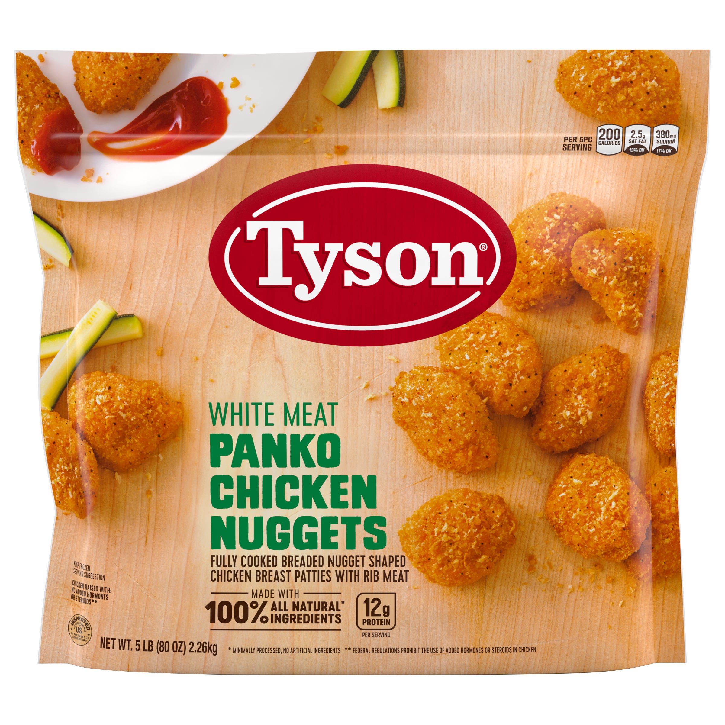 **Tyson** Panko Chicken Nuggets, 5 lbs