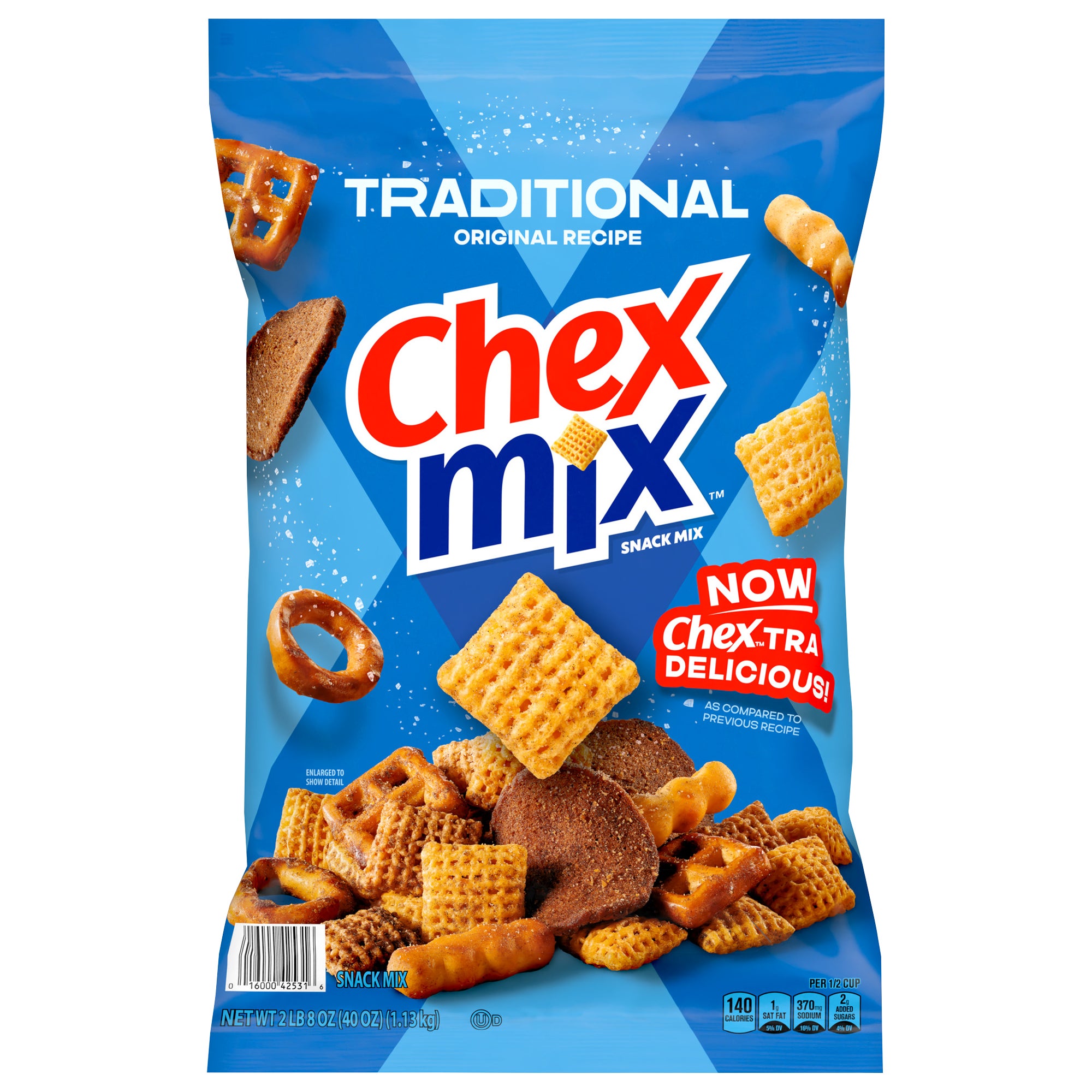 **Chex Mix** Snack Mix, Traditional, 40 oz